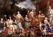 NOCRET, Jean The Family of Louis XIV a oil painting picture wholesale